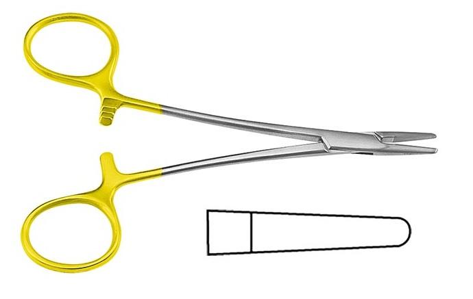 TC WEBSTER Голкотримач; прямий; гладкий; 13,0см. Tontarra Medizintechnik GmbH